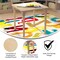 Flash Furniture 24 in W, 24 in L, 23 in H, Beechwood, Birch Plywood, Steel, Beech MK-ME088023-GG - alternate 4